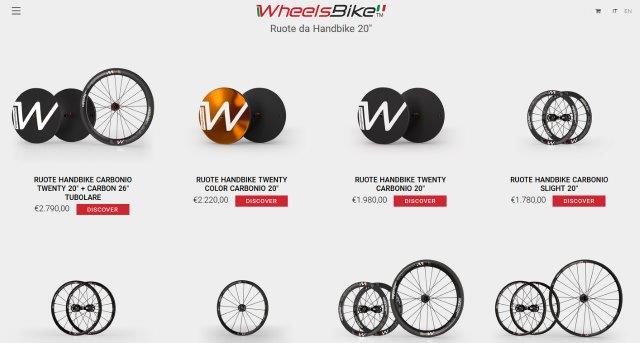 Část sortimentu WheelsBike Část sortimentu WheelsBike