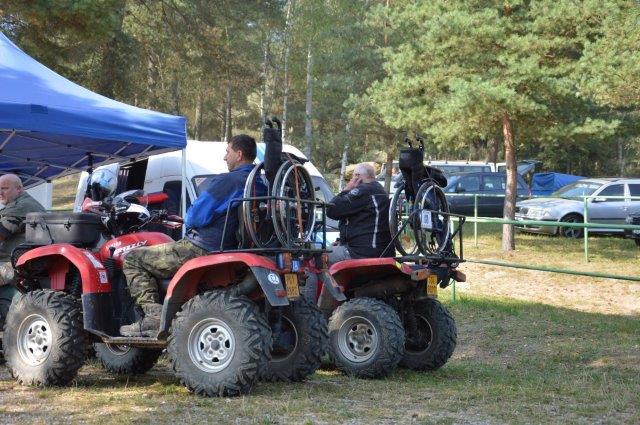 Na čtyřkolce s&nbsp;handicapem