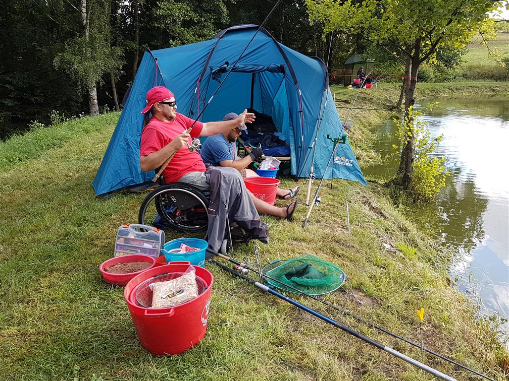Závody handicapovaných rybářů Závody handicapovaných rybářů