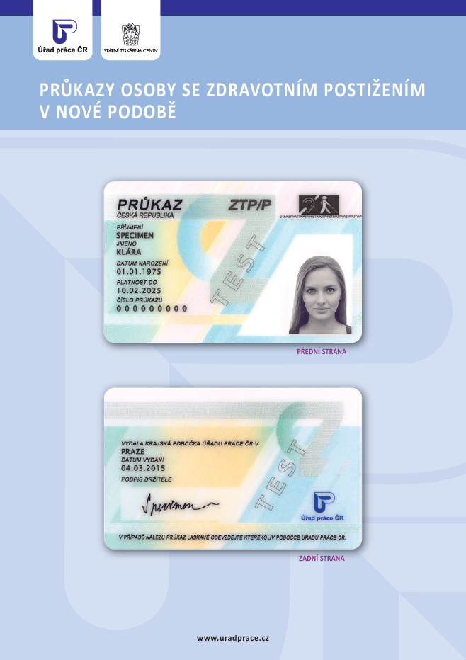 Nová podoba průkazu OZP